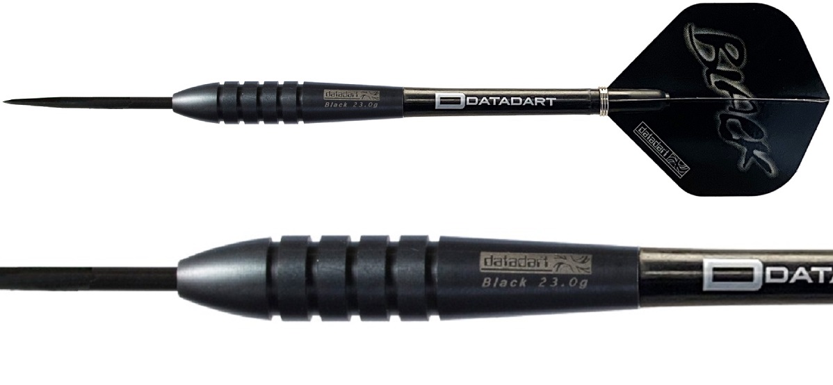 Datadart Black Darts Torpedo 90% Steel Dartpfeile 21/23/25 Gramm Steeldarts