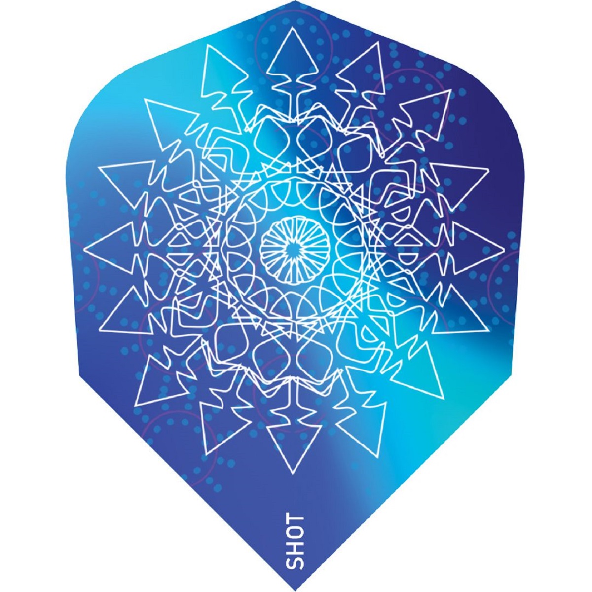 Shot! Rowby-John Rodriguez Dagat Dart Flights Shape No.6 Flights