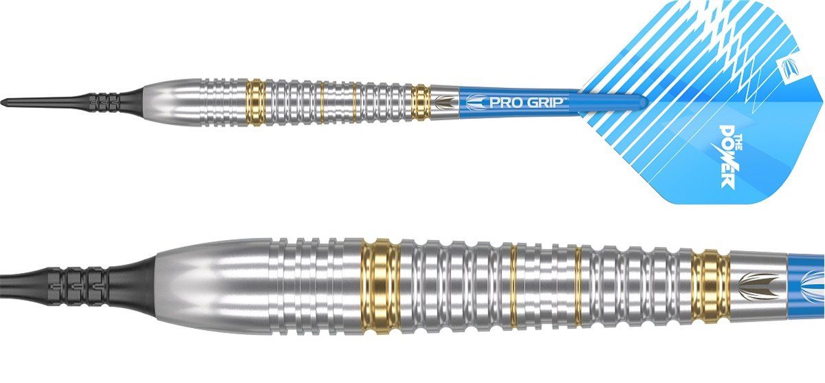 Set Freccette Softdart 14pz – 16 Flight, 140 Punte, 14g – Acciaio Inox, Perfetto Per Iniziare