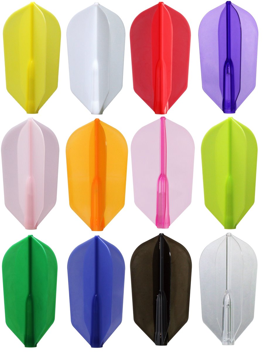 Cosmo Darts Fit Flights Air Super Slim Flights Dunkelblau FA06655