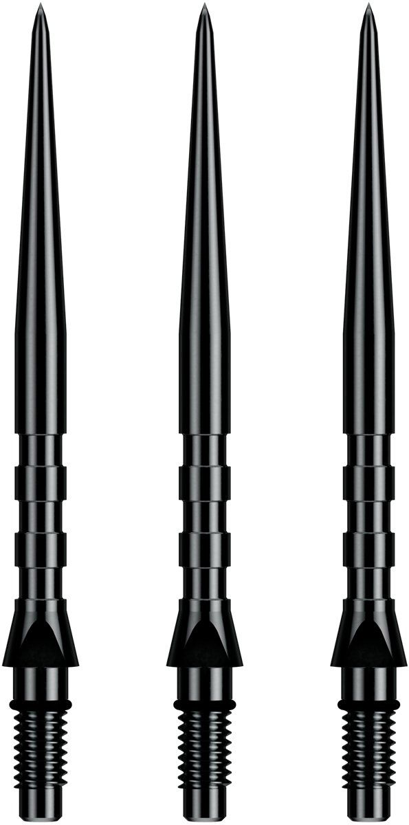 Winmau Switch Points Groove 26/30/40 mm Silver/Black Wechselspitzen