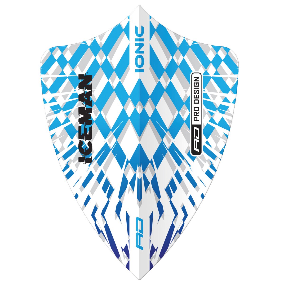 Reddragon Gerwyn Price Ionic Blue/White Burst Freestyle Flights TF6857
