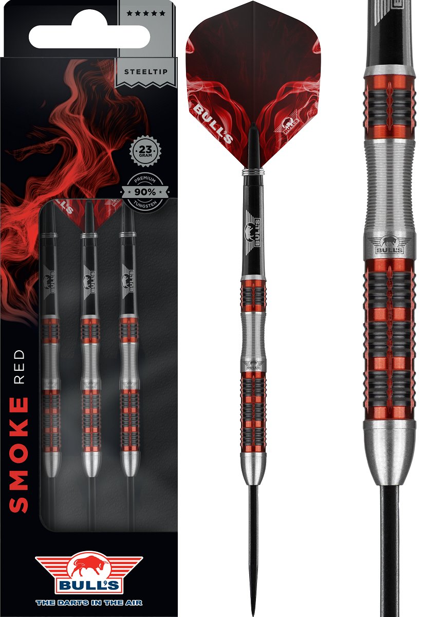 Bull's Smoke Red B 90% 23/24 Gramm Steeldarts Steeldarts