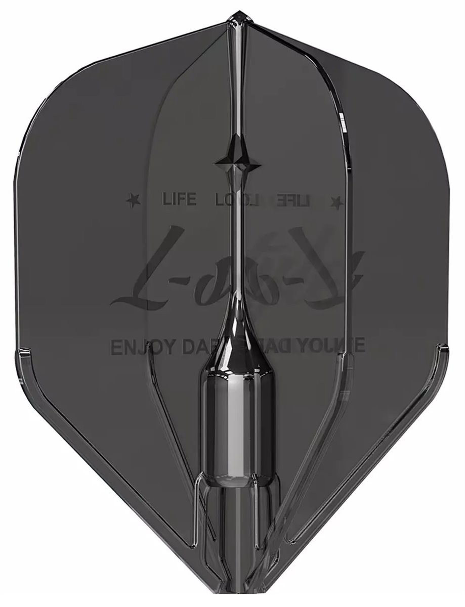 L-Style FANTOM EZ Easy Dart Flights mit Caps Standard L1 Flights