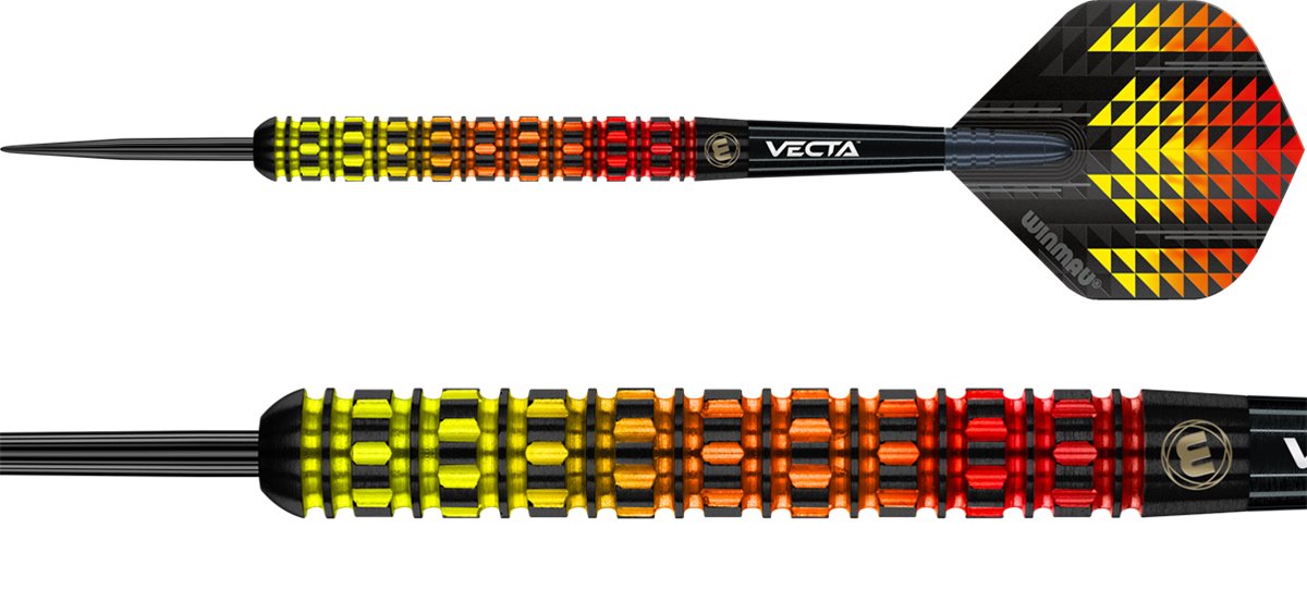 Winmau Firestorm Flame Steeldarts 22/24/26 Gramm Steeldarts