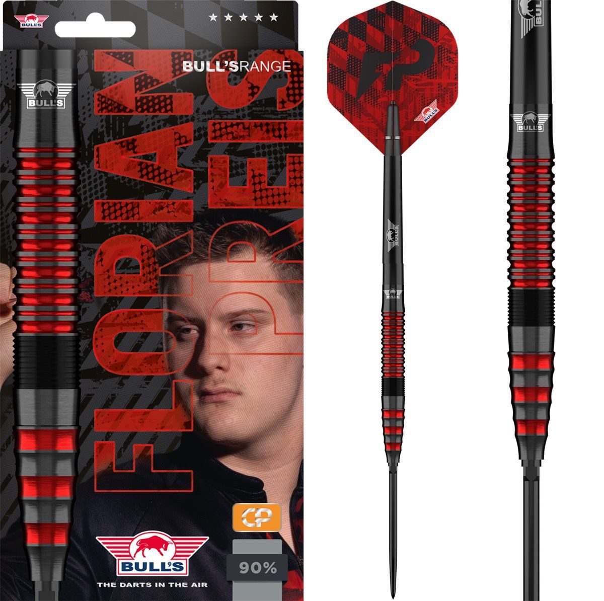 Bull´s Florian Preis CP 90% Steeldarts 20/23 Gramm Steeldarts