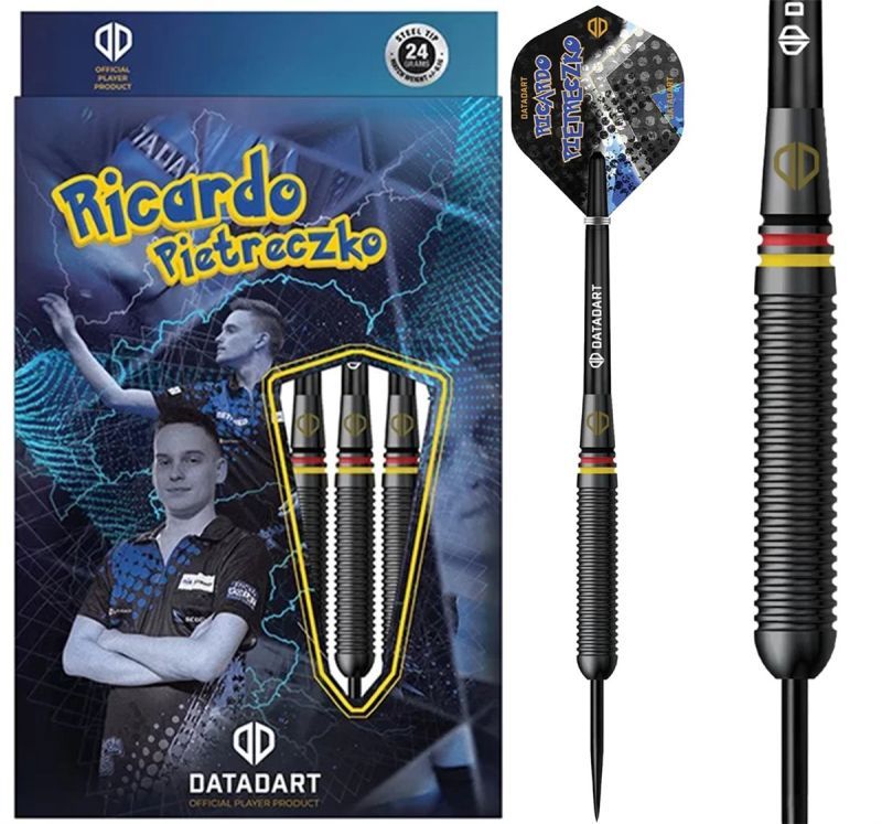 Datadart Ricardo Pietreczko Brass Steeldarts 24 Gram Steeldarts