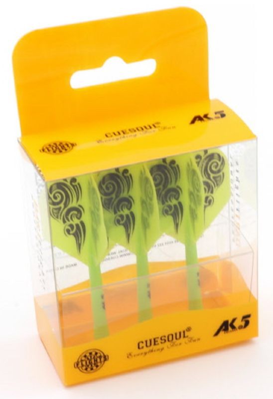Cuesoul Dart Flight/Shaft AK5 Cloud Green Standard No2 Flights