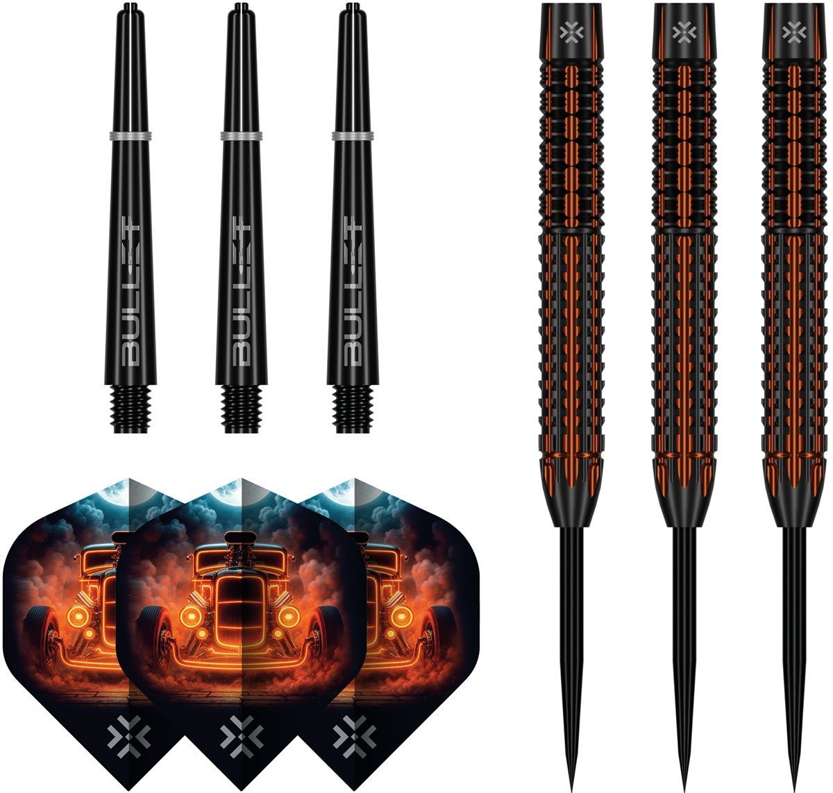 Bullet Hotrod 97,5% Steeldarts 24 Gram Steeldarts