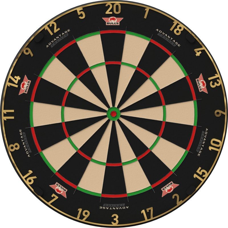 Bull's NL Gold Advantage 8 Trainer Board Dartboard Bristle Board