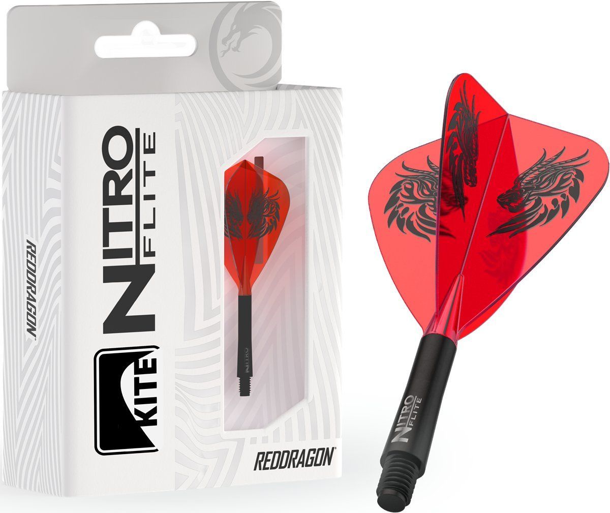 Red Dragon Nitro Flite – Système Flight/Shaft intégré Shafts