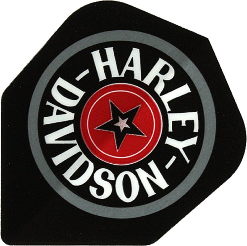 HARLEY DAVIDSON "Star" Pentathlon Dart Flights Flights