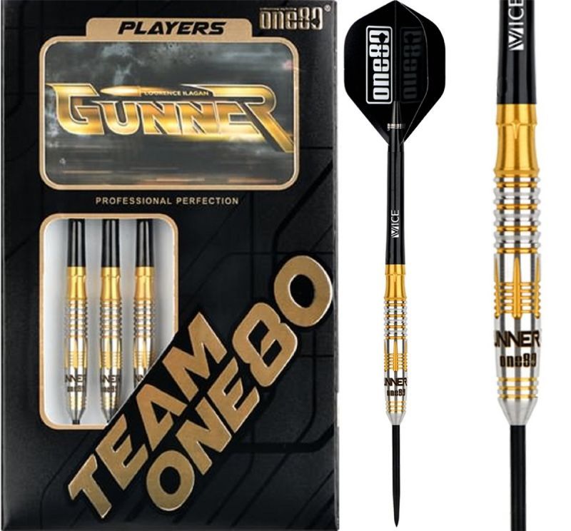 one80 Lourence Ilagan "Gunner" Omega 1 Steeldarts 22 Gramm Steeldarts
