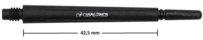 Cosmo Darts Fit Shaft Carbon Spinning Schwarz Shafts