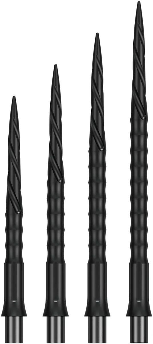 Precise180 EVO Steeldartspitze Gunmetal Spiro 28/32/36/40 mm Wechselspitzen