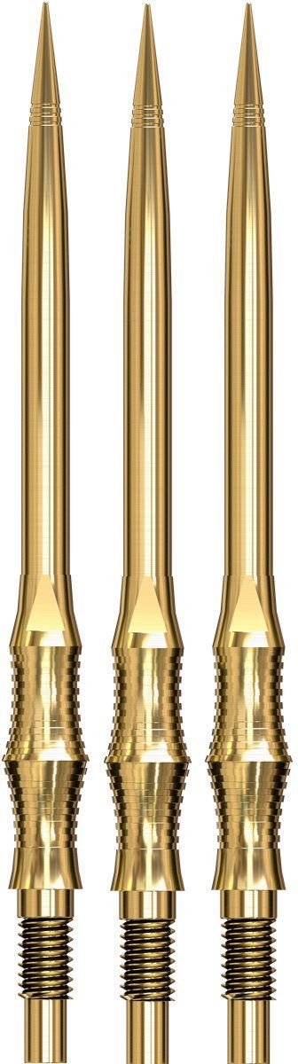 Harrows Quick Points Apex Spire 30/35/40 mm Silver/Black/Gold Wechselspitzen
