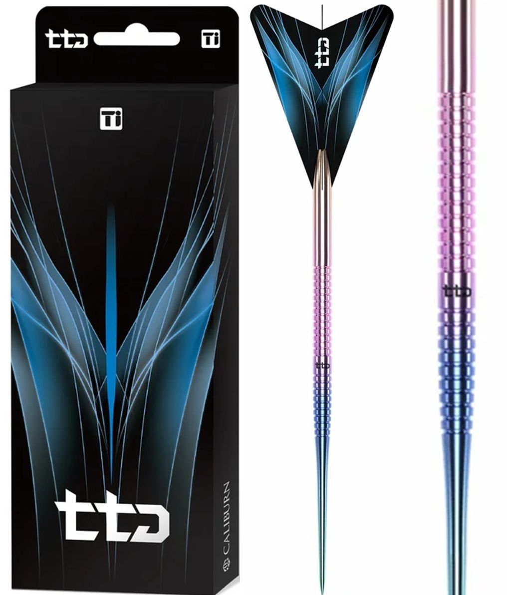 Caliburn TTD Dart T1 Rainbow Steeldarts 5 Gramm Steeldarts