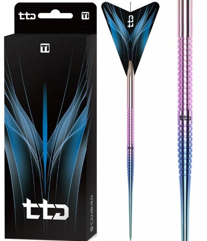 Caliburn TTD Dart T1 Rainbow Steeldarts 5 Gramm Steeldarts