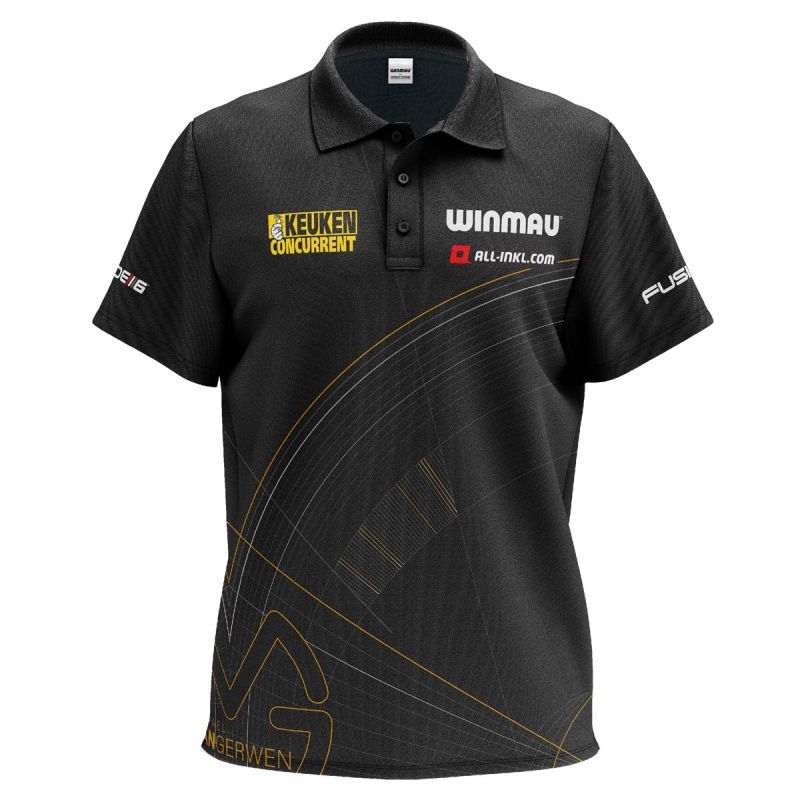 Winmau Dart Shirt Michael van Gerwen MvG Limited Edition Polo Evo-X 2025 Shirts