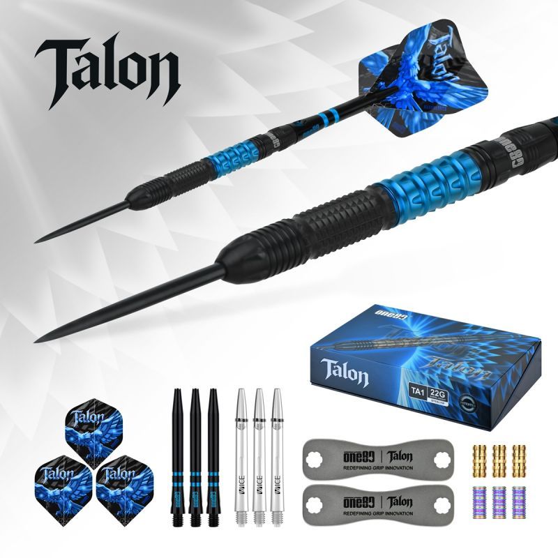 ONE80 Talon T1 90% Steeldarts 22 Gramm Steeldarts