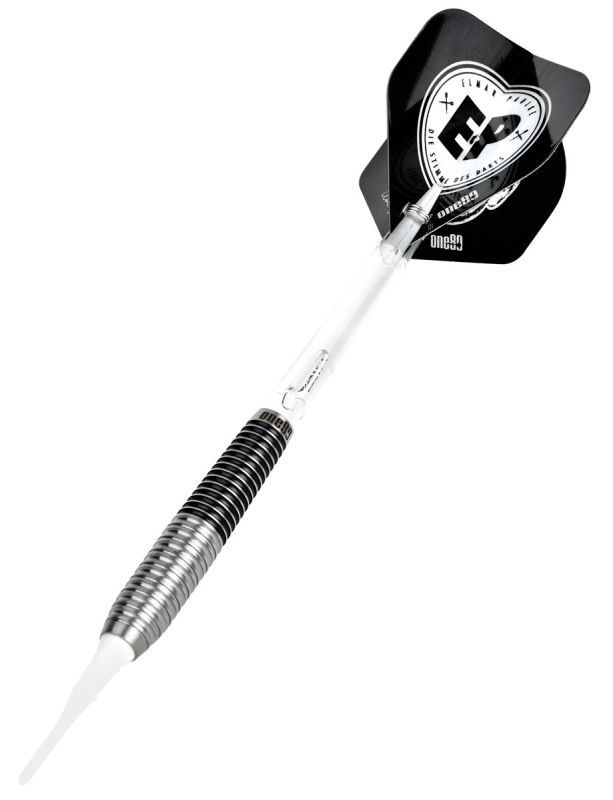 ONE80 Elmar Paulke Signature Dart Le mie freccette elettroniche Soft Tip 19g Softdarts