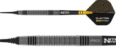 Reddragon Jonny Clayton Oxide Edition 90% Fléchettes à pointe souple 20 Grammes Softdarts