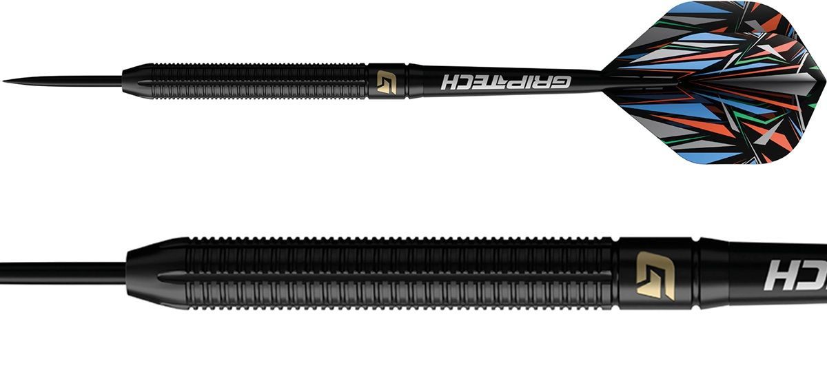 GOAT Athlete Black 90% Steeldarts 23/24/25 Gram Steeldarts