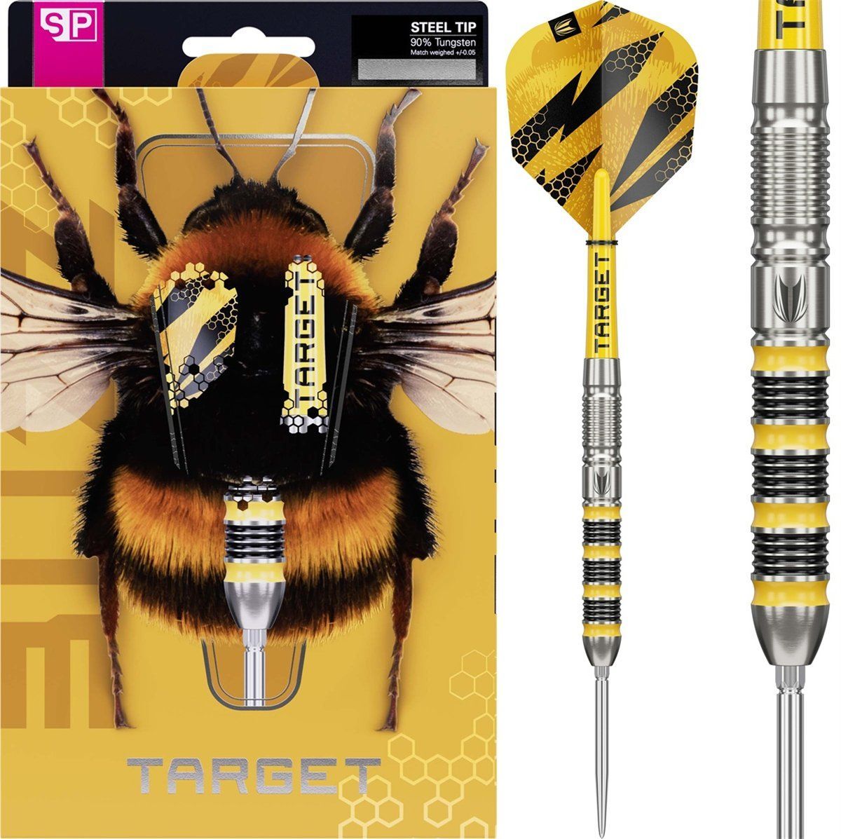 Target Buzz SP 01 90% Steeldarts 22/23/28 Gram Steeldarts
