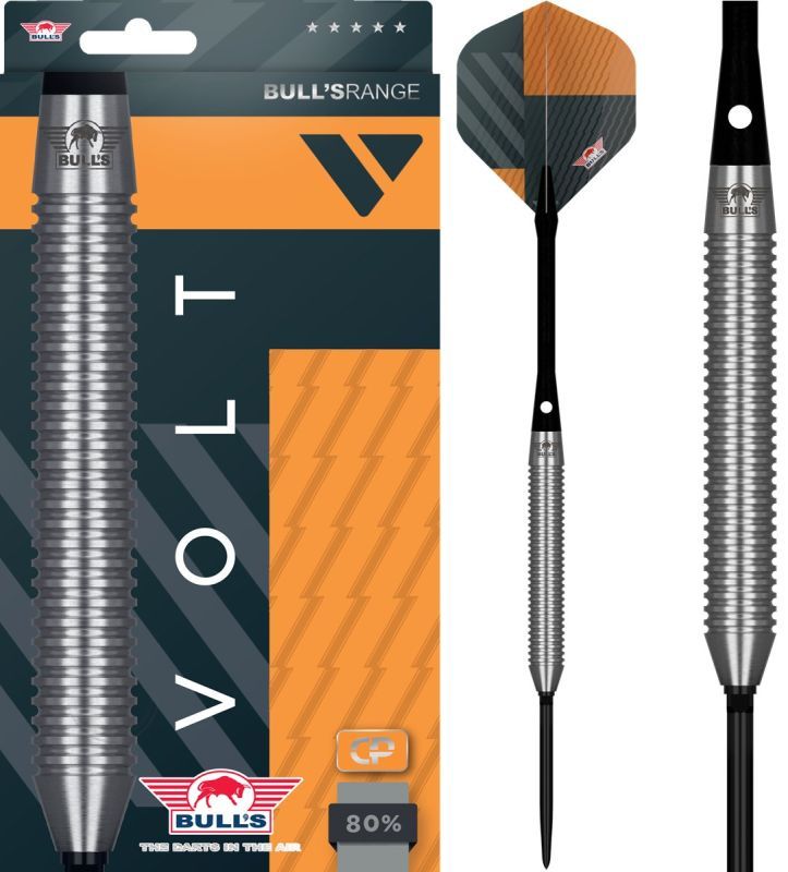 Bull´s Volt Orange CP 80% Steeldarts 21/23/25 Gramm Steeldarts