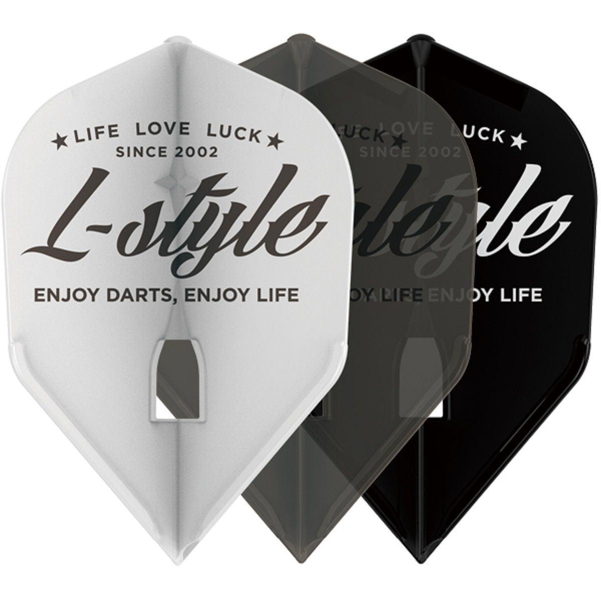 L-Style Signature Flights Pro Vintage Logo Shape Flights