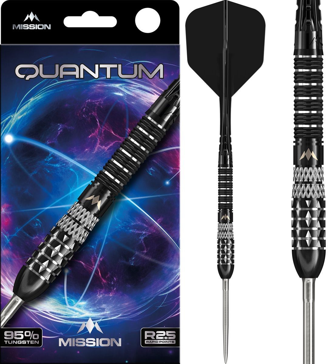 Mission Quantum RP 95% Steeldarts 21/23 Gram Steeldarts