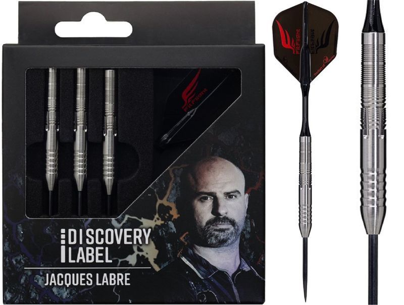 Cosmo Darts Discovery Jacques Labre Freccette Steel Tip 22g Steeldarts