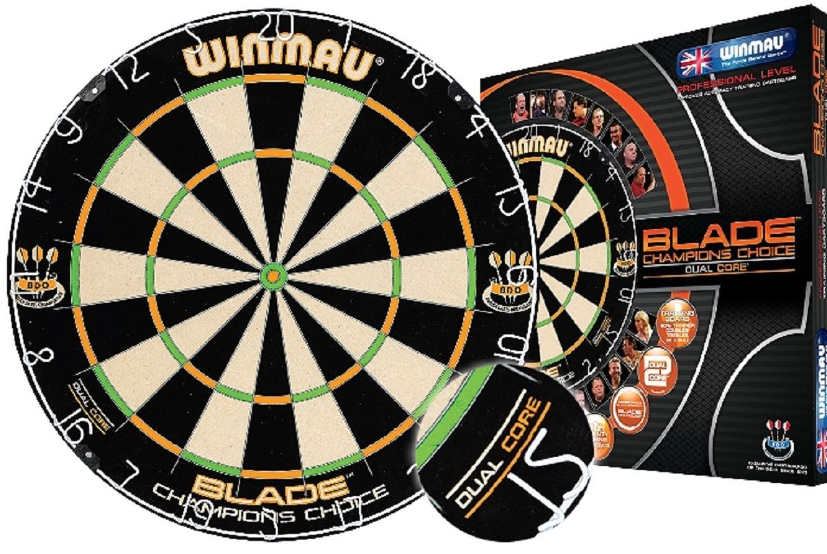 Dartboard WINMAU Original "Blade Champions Choice - DUAL CORE" Bristle Board