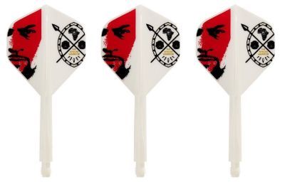 Condor Dart Flights Shafts AXE Devon Petersen I3 White Standard No2 Flights