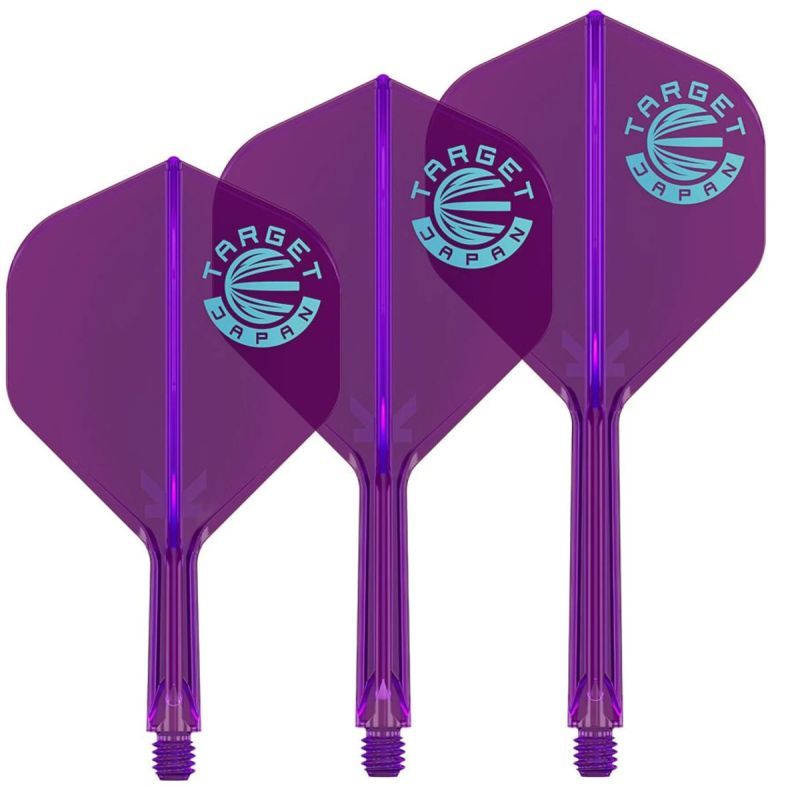 Target Japan Logo K-Flex Shaft/Flight System Purple Standard No2 Shafts
