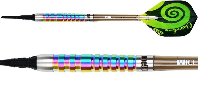 One80 Chameleon Saphire Soft Darts 18 Gramm Softdarts