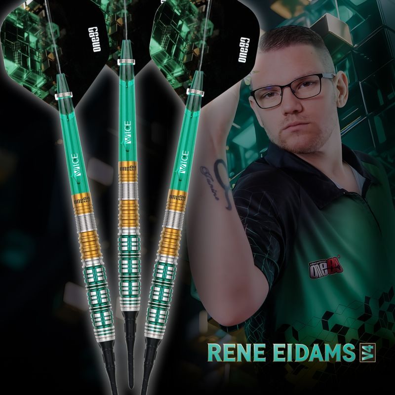 ONE80 René Eidams V4 Softdarts 18 Gramm Softdarts