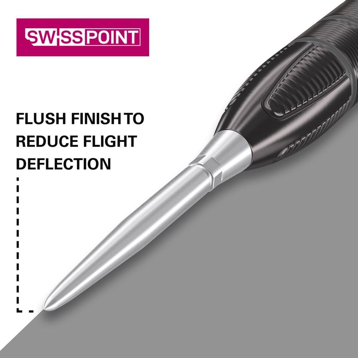 Target Swiss Point Storm 26/30/35 mm Gold/Schwarz/Silber Wechselspitzen