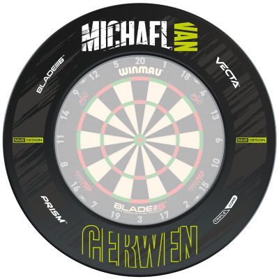 1 tlg. Winmau MvG Retro Dart Catchring Dart Surround Auffangring