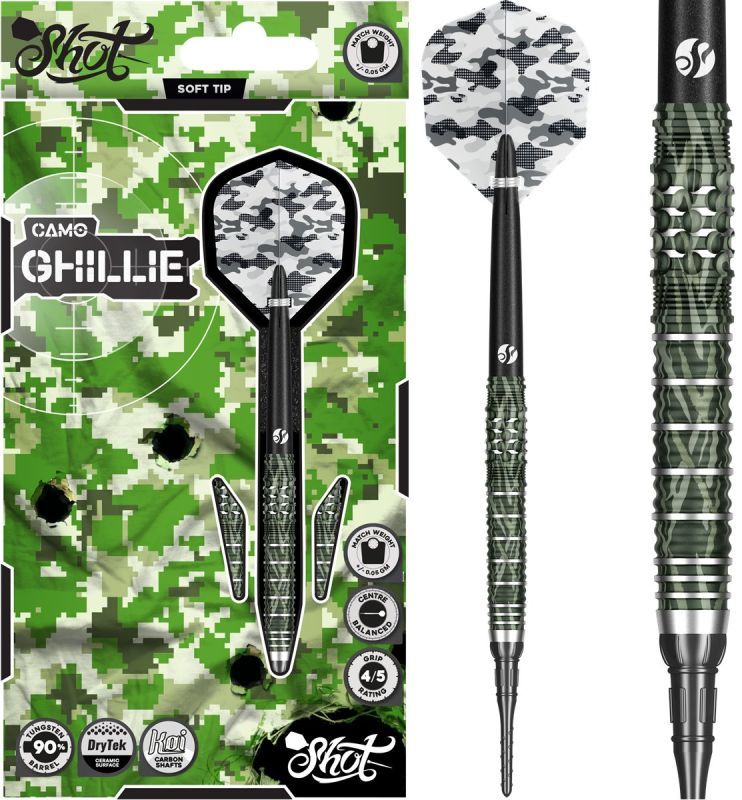Shot! Camo Ghillie 90% Softdarts 20 Gram Softdarts