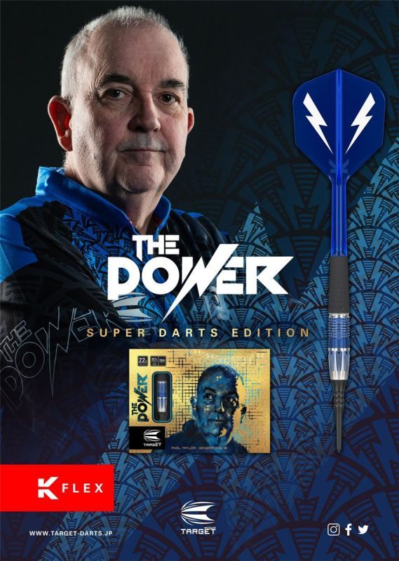 Target Power Gen 10 Phil Taylor Super Darts Edition 95% Softdarts 22 Gramm Softdarts
