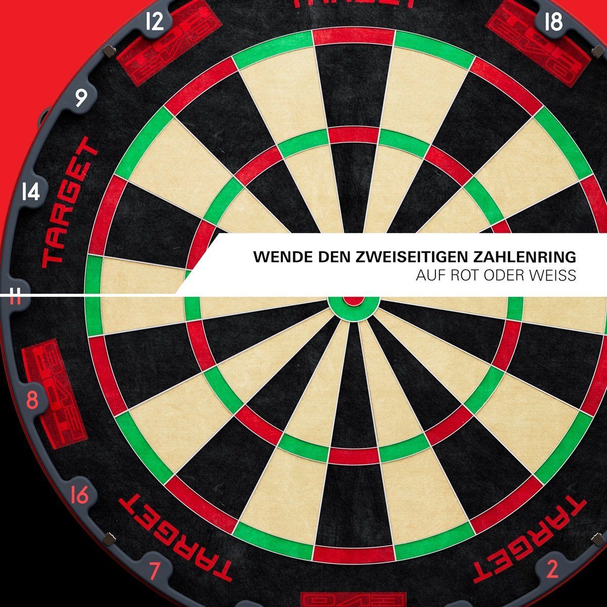 Target TOR EVO Professional Dartboard Bristle Board