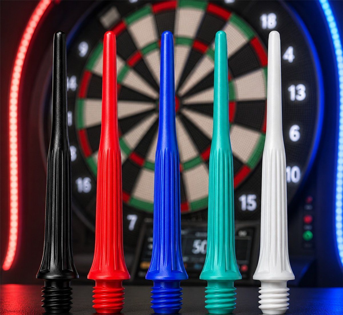 CosmoDarts Fit Point PLUS 2.0 60 Stück 2BA 19/25/31 mm Tips Kunststoffspitzen