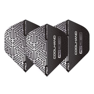 Reddragon Luke Humphries Cool Hand Grey/White Dart Flights Flights