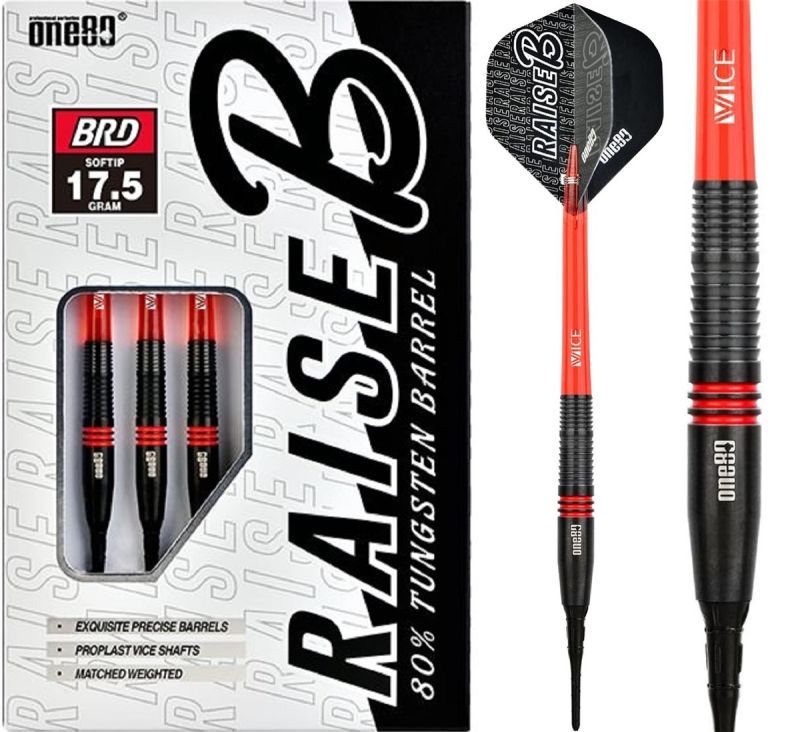 One80 Raise B - BRD Softdarts 17,5 Gramm Softdarts