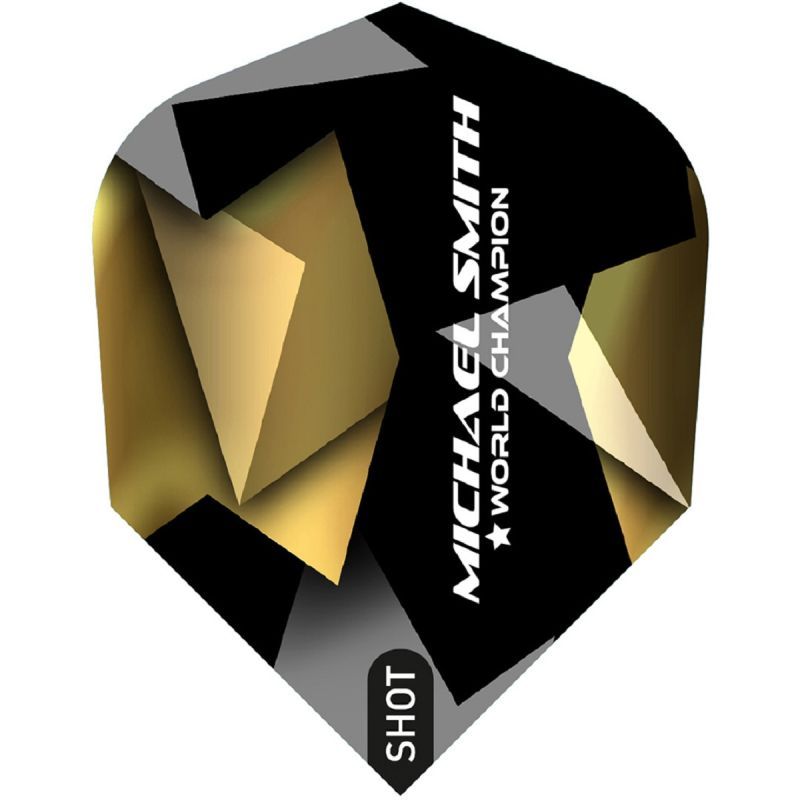 Shot! Branded Michael Smith Believe Shape No.6 Flights