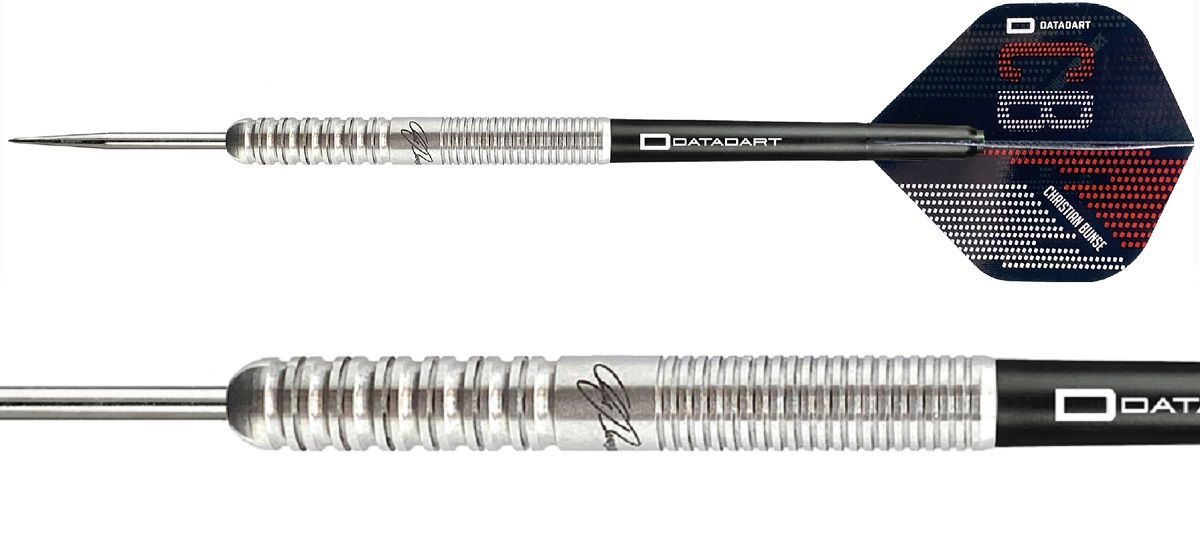 Datadart Christian Bunse Darts 90% Steel Dartpfeile 21/23/25 Gramm Steeldarts