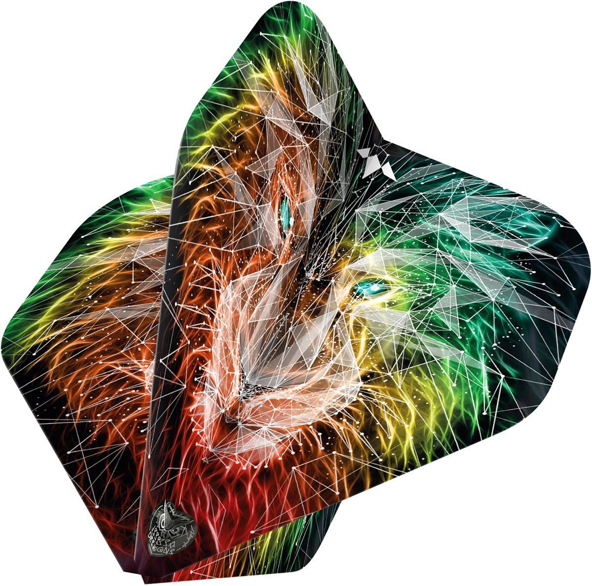 Mission Solo Dominik Grüllich Dart Flights 100 Micron Standard No2 Flights