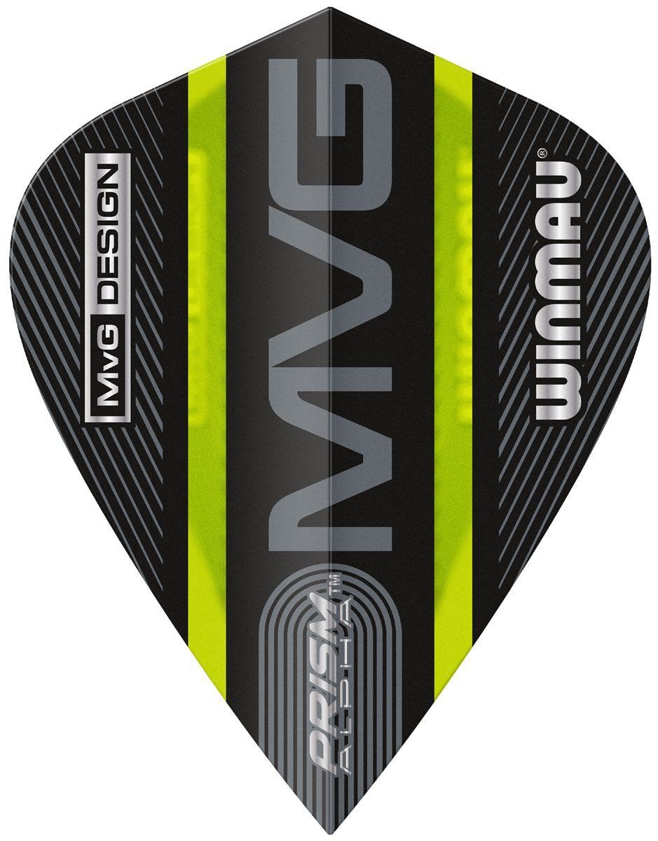 Winmau Prism Alpha extra spesse MvG Michael van Gerwen 2024 aletta per freccette Kite Flights