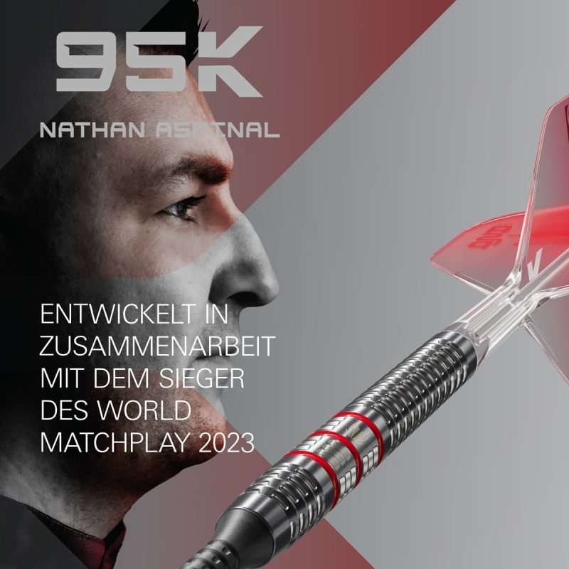Target Nathan Aspinall 95K 95% Softdarts 18 Gram Softdarts